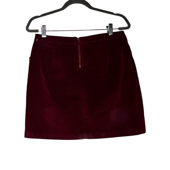 Mossimo Berry Maroon Skirt 6 - Picture 2 of 2
